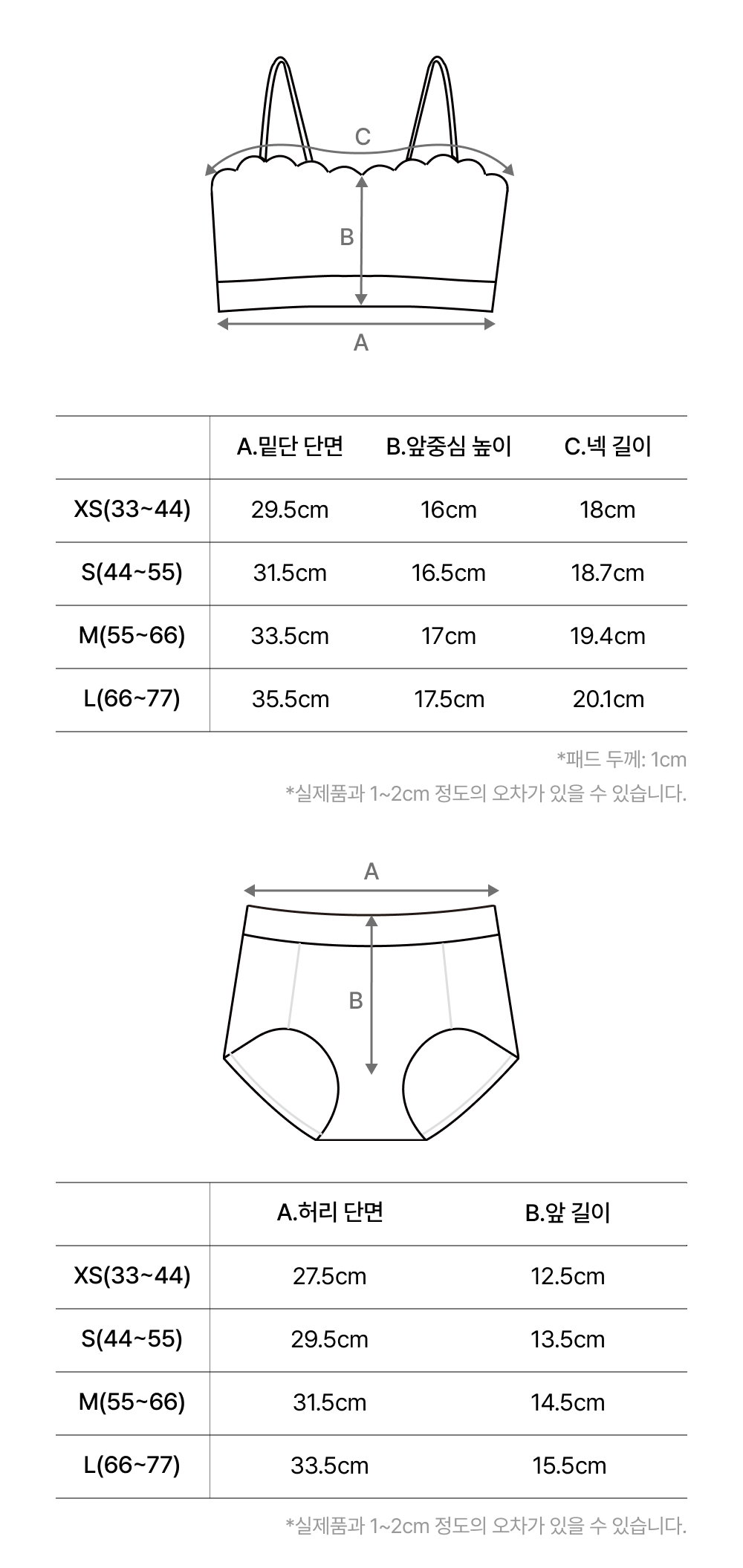 Product Size